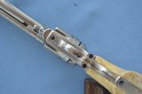 ** SOLD ** 1881 Vintage Colt Single Action Army chambered in .45LC w/ 7.5 Barrel ** D.W. Harris Engraved/Refinished & Period 