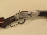 Rare WInchester 1st Model 1873 Deluxe Rifle 44-40 WCF **Special Features & Cody Letter**