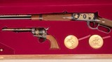 Winchester/Colt 2 Gun Commemorative Set - Model 1894 Lever Action and Colt 1873 Single Action Army Both in .44-40 Caliber **4440 Sets Were Made** - 3 of 25
