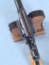 ** SOLD ** Colt Official Police Revolver Chambered in .38 Special Caliber **Cool Retro Stag Grips - Mfg 1949** - 6 of 9