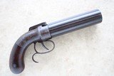 Scarce Worcester, Mass. Manufactured Allen & Thurber .36cal Dragoon Pepperbox w/ 6