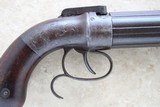 Scarce Worcester, Mass. Manufactured Allen & Thurber .36cal Dragoon Pepperbox w/ 6