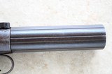 Scarce Worcester, Mass. Manufactured Allen & Thurber .36cal Dragoon Pepperbox w/ 6