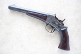 Remington Model 1871 Army Rolling Block Pistol chambered in .50CF w/ 8