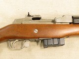 ** SOLD ** Ruger Mini-14 Ranch Rifle, Stainless Steel/Wood Stock, Cal. .223 Rem./5.56mm, 1990 Vintage. - 4 of 18