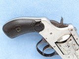 ** SOLD ** Iver Johnson Arms & Cycle Works, Top-Break, Owls Head Grips, Cal. .38 S&W - 6 of 11