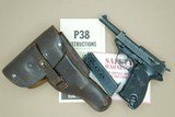 ** SOLD ** 1963 West German Police Walther P-38 Pistol in 9mm w/ Holster, Original Box, & Paperwork - 4 of 25