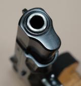 ** SOLD ** RARE 1984 CZ Pre-B Model 75 9mm Pistol w/ Orig. Box, 2 Mags, Test Target, & Ppwrk* 1 Matching Mag & Looks Unfired! * - 22 of 25