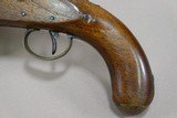 1830's-1850's Vintage A.W. Spies N.Y. .58 Caliber London-Mfg. Flintlock Pistol w/ Brass Octagon Barrel - 6 of 24