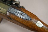 1830's-1850's Vintage A.W. Spies N.Y. .58 Caliber London-Mfg. Flintlock Pistol w/ Brass Octagon Barrel - 14 of 24