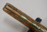 1830's-1850's Vintage A.W. Spies N.Y. .58 Caliber London-Mfg. Flintlock Pistol w/ Brass Octagon Barrel - 19 of 24