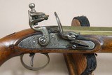 1830's-1850's Vintage A.W. Spies N.Y. .58 Caliber London-Mfg. Flintlock Pistol w/ Brass Octagon Barrel - 21 of 24