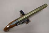 1830's-1850's Vintage A.W. Spies N.Y. .58 Caliber London-Mfg. Flintlock Pistol w/ Brass Octagon Barrel - 9 of 24