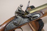 1830's-1850's Vintage A.W. Spies N.Y. .58 Caliber London-Mfg. Flintlock Pistol w/ Brass Octagon Barrel - 10 of 24