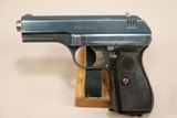 1942 WW2 German Occupation CZ vz. 27 / Pistole M27(t) .32 ACP Pistol * All-Original & Matching Beauty! *