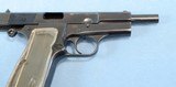 ** SOLD ** Browning FN Hi-Power Semi Auto Pistol in 9mm **German Wartime Markings - 