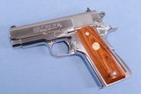 * SOLD *1996 Bright Stainless Colt General Officer's Model Mk.IV Series 80 .45 ACP Pistol w/ Original Box
** RARE Very Limited Production Model ** - 13 of 16