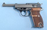 **SOLD**Walther P-1 Semi Auto Pistol in 9mm Caliber **Mfg 1981 - Very Nice Condition - Unique Design** - 1 of 17