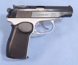 Imez Russian Made Makarov Semi Auto Pistol in .380 Caliber **Two Tone - Polymer/Rubber Grips** - 1 of 16