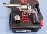 Ruger New Model Blackhawk Convertible Revolver in 45 Colt and 45 ACP Bisley Configuration - 1 of 17