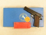 ** SOLD ** LNIB 2001 Manufactured Colt M1911A1 ReIssue chambered in .45acp ** Parkerized Finish w/ Box, 2 Mags ** - 1 of 12