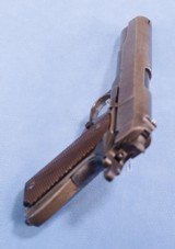 ** SOLD ** Ithaca Model 1911-A1 Semi Auto Pistol in .45 ACP **Mfg 1944 - Honest Gun - Proof and Acceptance Marks** - 7 of 23