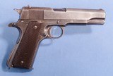 ** SOLD ** Ithaca Model 1911-A1 Semi Auto Pistol in .45 ACP **Mfg 1944 - Honest Gun - Proof and Acceptance Marks** - 3 of 23