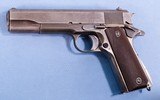 ** SOLD ** Ithaca Model 1911-A1 Semi Auto Pistol in .45 ACP **Mfg 1944 - Honest Gun - Proof and Acceptance Marks** - 2 of 23