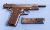 ** SOLD ** Ithaca Model 1911-A1 Semi Auto Pistol in .45 ACP **Mfg 1944 - Honest Gun - Proof and Acceptance Marks** - 21 of 23