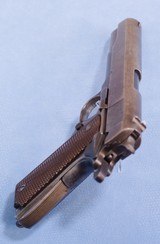 ** SOLD ** Ithaca Model 1911-A1 Semi Auto Pistol in .45 ACP **Mfg 1944 - Honest Gun - Proof and Acceptance Marks** - 6 of 23