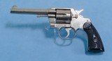**SOLD**Colt Army Special Double Action Revolver in .38 Special Caliber **Mfg 1925 - Nickel Plated** - 1 of 21