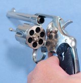 **SOLD**Colt Army Special Double Action Revolver in .38 Special Caliber **Mfg 1925 - Nickel Plated** - 16 of 21