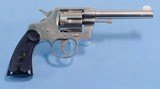 **SOLD**Colt Army Special Double Action Revolver in .38 Special Caliber **Mfg 1925 - Nickel Plated** - 2 of 21