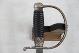**SOLD** WW2 German SS Police Officer's Degan / Sword with Nazi Police Eagle on grip & SS Runes on Blade
Mfg. by Hermann Rath - 14 of 23