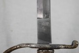WW2 German SS Police Officer's Degan / Sword with Nazi Police Eagle on grip & SS Runes on Blade
Mfg. by Hermann Rath - 17 of 23