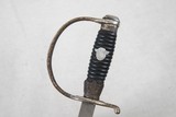 WW2 German SS Police Officer's Degan / Sword with Nazi Police Eagle on grip & SS Runes on Blade
Mfg. by Hermann Rath - 11 of 23