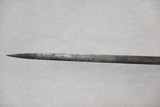 WW2 German SS Police Officer's Degan / Sword with Nazi Police Eagle on grip & SS Runes on Blade
Mfg. by Hermann Rath - 4 of 23