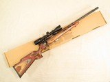 ** SOLD ** Savage Mark II BRJ V Rifle, with Bushnell 3-9X Scope, Cal. .22 LR, 21 Inch Spiral Fluted Heavy Barrel, with Box - 18 of 19