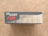 **SOLD** Sig Sauer P226, West German Manufactured, Cal. 9mm - 11 of 13
