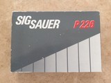 **SOLD** Sig Sauer P226, West German Manufactured, Cal. 9mm - 10 of 13