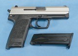 **SOLD** Scarce 1996 Heckler & Koch 2-Tone USP Model Pistol in .45 ACP ** Variant 1 - w/ Box, Papers, Extra Mag ** - 17 of 17