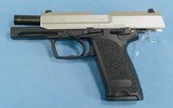 **SOLD** Scarce 1996 Heckler & Koch 2-Tone USP Model Pistol in .45 ACP ** Variant 1 - w/ Box, Papers, Extra Mag ** - 16 of 17