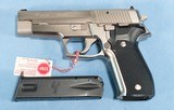 **SOLD**Sig Sauer P226 Pistol in 9mm **Factory E-Nickel - W Germany - Rare Pistol** - 15 of 21