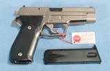 **SOLD**Sig Sauer P226 Pistol in 9mm **Factory E-Nickel - W Germany - Rare Pistol** - 16 of 21