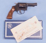 ** SOLD ** Smith & Wesson Model 36 Chiefs Special Revolver in .38 Special **Mfg Mid 1960s - With Box and Papers**