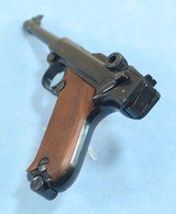 ** SOLD ** Erma LA22 Luger Replica Pistol in .22 Long Rifle **Mfg 1967 - Snap Case and Papers** - 7 of 19