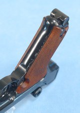 ** SOLD ** Erma LA22 Luger Replica Pistol in .22 Long Rifle **Mfg 1967 - Snap Case and Papers** - 13 of 19