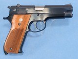 **SOLD*8Smith & Wesson Model 39 Pistol in 9mm **Mfg Late 60s - Unfired - Box, Papers, 2 Mags, Tools and Original Packing List** - 4 of 20