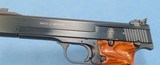 ** SOLD ** Smith & Wesson Model 41 Semi Auto Target Pistol in .22 LR **Mfg 1993 - Classic Target Pistol - Box and Papers - 2 Magazines** - 19 of 24