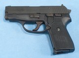**SOLD** Sig Sauer P239 Semi Auto Pistol in .357 Sig Caliber **Compact Single Stack - Outer Sleeve, Case and Papers** - 3 of 19
